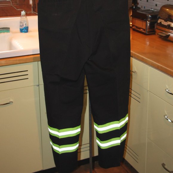 NWT Red Kap Uniform Pants w/ Reflective Stripes Wrecker Driver 36x32 - Picture 2 of 4